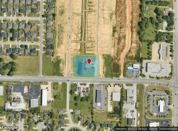  3018 E Robinson Ave, Springdale, AR Parcel Map