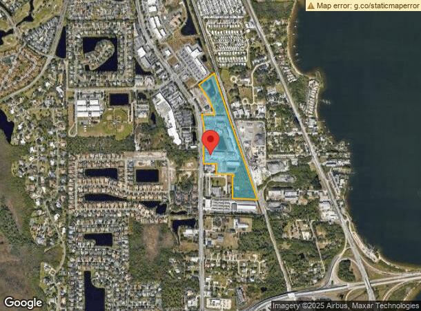  2705 Bosque Cir, Melbourne, FL Parcel Map