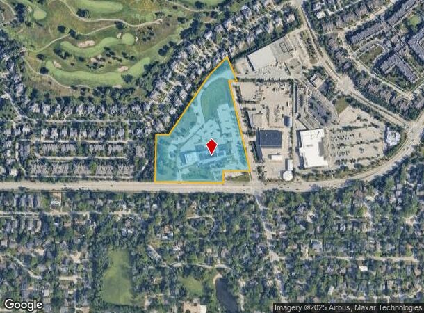  2500 W Lake Ave, Glenview, IL Parcel Map