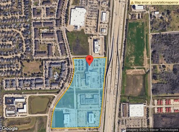  2515 Business Center Dr, Pearland, TX Parcel Map