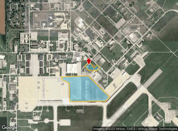 2049 W Lightning Ave, Grissom Arb, IN Parcel Map