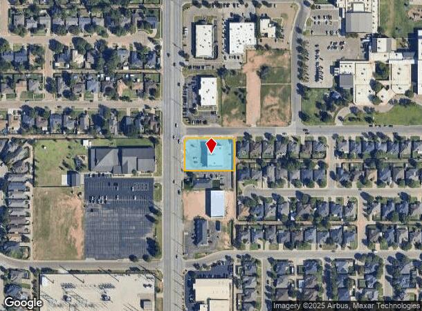  10303 Indiana Ave, Lubbock, TX Parcel Map