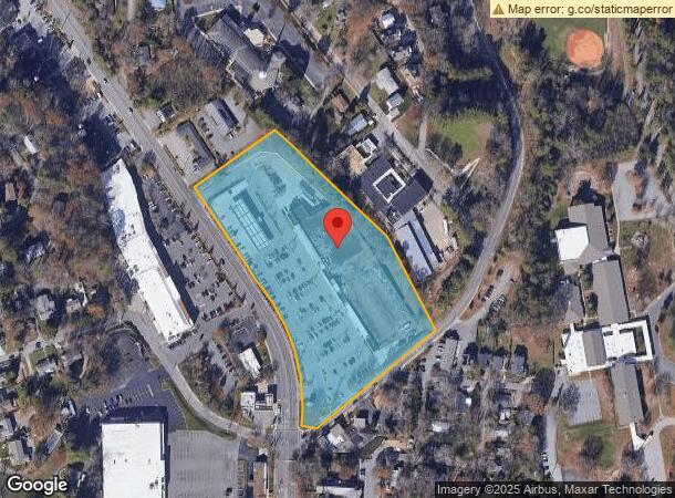  915 Merrimon Ave, Asheville, NC Parcel Map