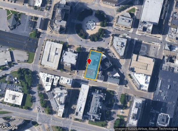  3 Niagara Sq, Buffalo, NY Parcel Map