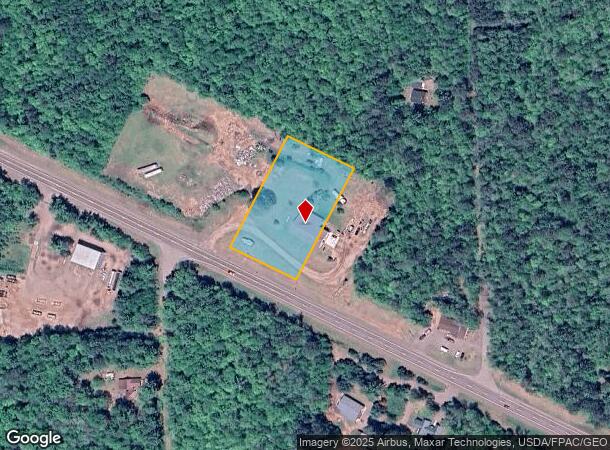13850 S 70, Lac Du Flambeau, WI Parcel Map