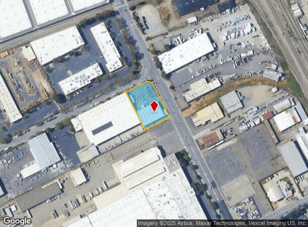  1629 Doolittle Dr, San Leandro, CA Parcel Map