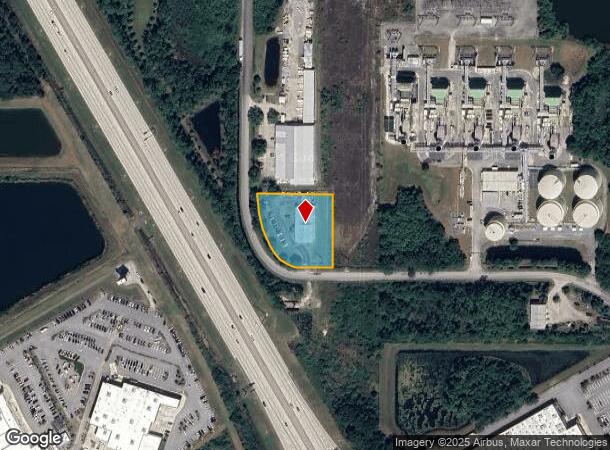  601 Townsend Rd, Cocoa, FL Parcel Map