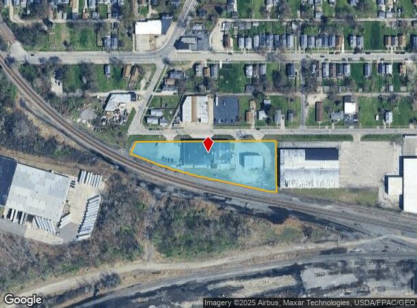 1661 Campbell St, Toledo, OH Parcel Map