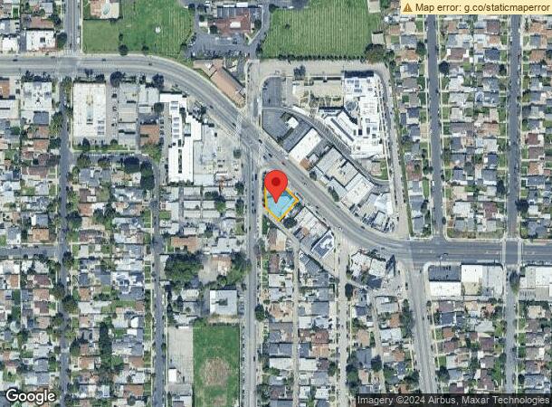  10566 Victory Blvd, North Hollywood, CA Parcel Map