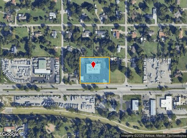  8523 E 11Th St, Tulsa, OK Parcel Map