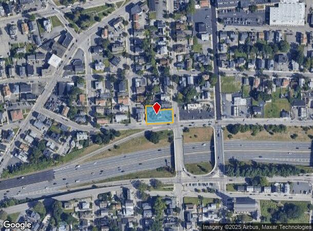 105 Cedar St, Pawtucket, RI Parcel Map
