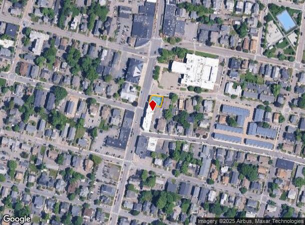  550 Moody St, Waltham, MA Parcel Map