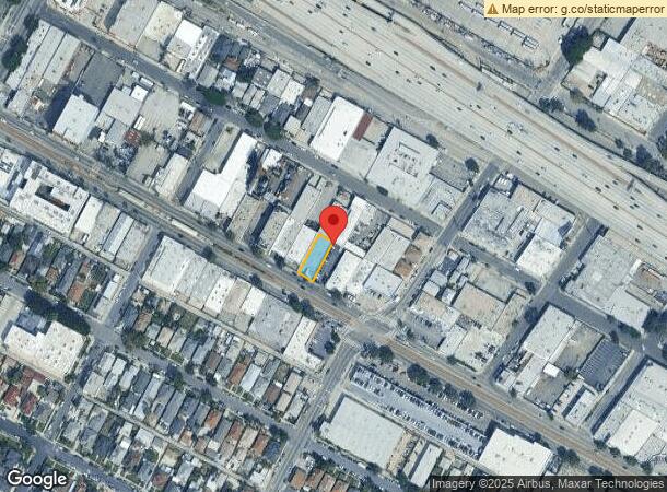  809 E Washington Blvd, Los Angeles, CA Parcel Map