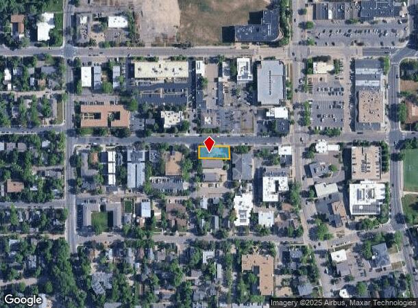 1000 North St, Boulder, CO Parcel Map