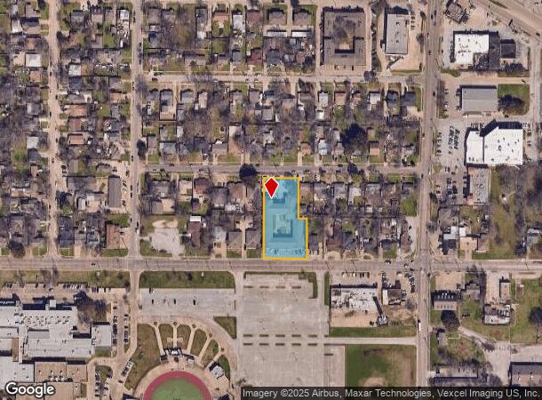  821 E 6Th St, Irving, TX Parcel Map