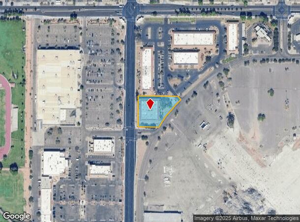 1303 S Longmore, Mesa, AZ Parcel Map