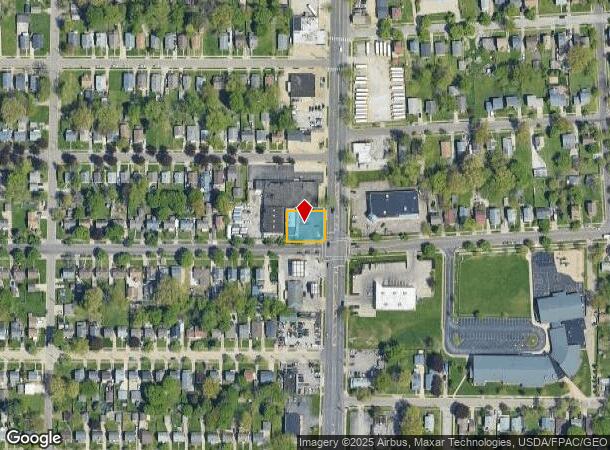  922 S Arlington St, Akron, OH Parcel Map