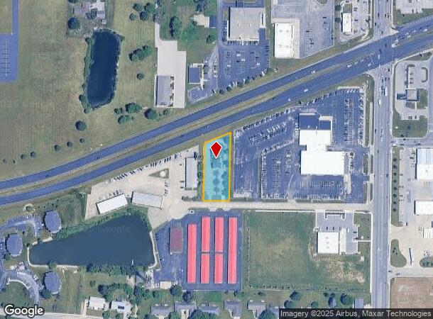  5100 W Bradburn Dr, Muncie, IN Parcel Map