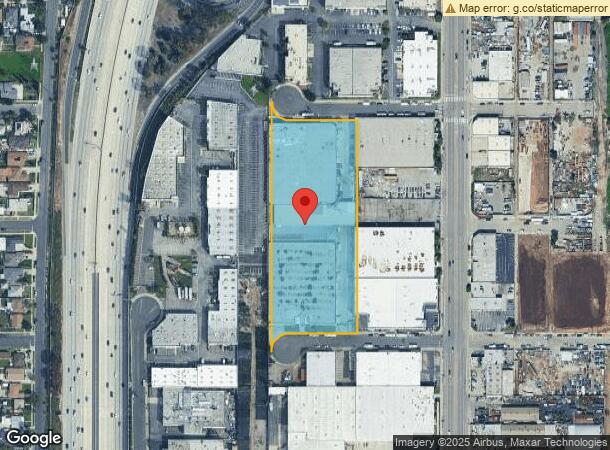  547 W 132Nd St, Los Angeles, CA Parcel Map