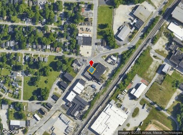  1503 W English Rd, High Point, NC Parcel Map
