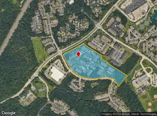 2600 Midway Branch Dr, Odenton, MD Parcel Map