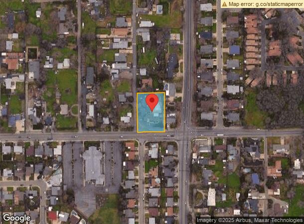  8085 Oak Ave, Citrus Heights, CA Parcel Map