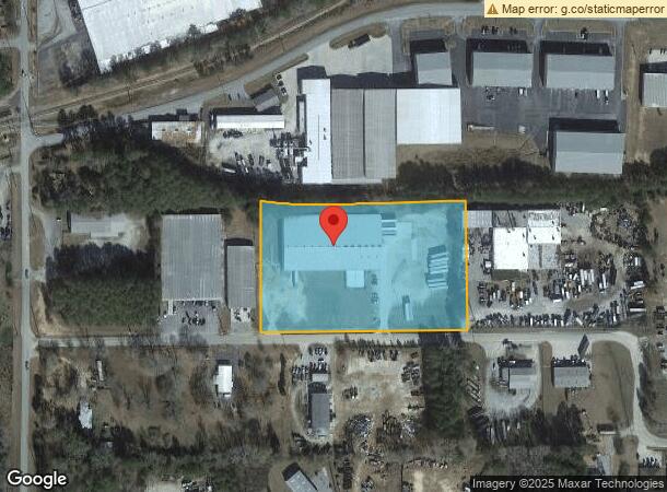  1531 Industrial Dr, Griffin, GA Parcel Map