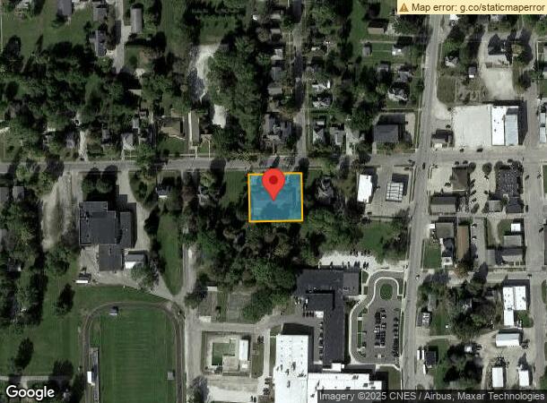  110 W Jones St, Milford, IL Parcel Map