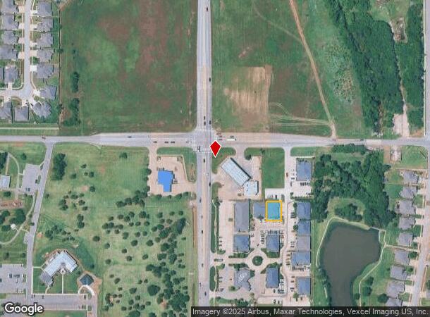 1460 N Mustang Rd, Mustang, OK Parcel Map