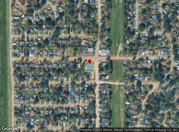  1303 W Harris Ave, Pasadena, TX Parcel Map