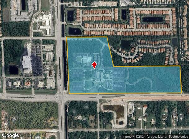  7690 Running Buck Ct, Naples, FL Parcel Map