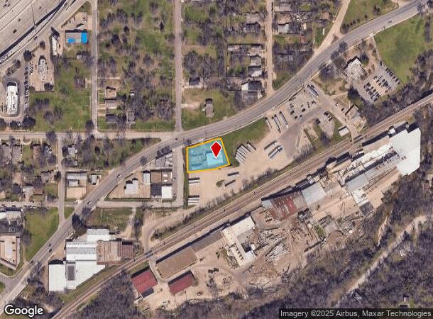  1010 E Clarendon Dr, Dallas, TX Parcel Map