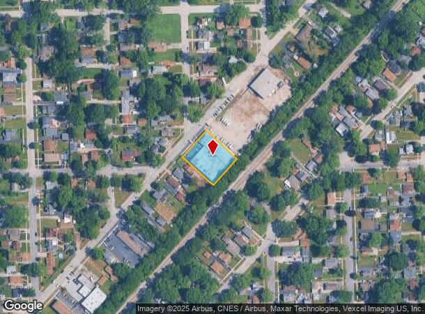  14477 Waverly Ave, Midlothian, IL Parcel Map