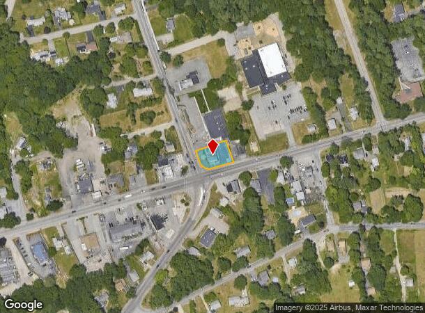  442 Taunton Ave, Seekonk, MA Parcel Map