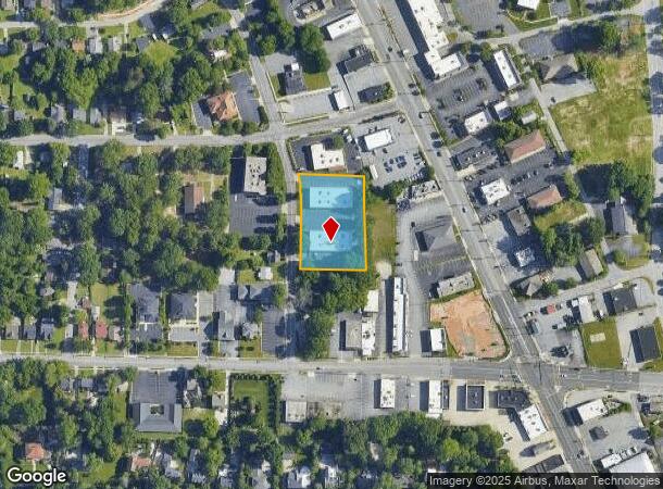  1312 Long St, High Point, NC Parcel Map