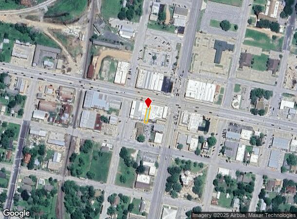  154 W Austin St, Giddings, TX Parcel Map