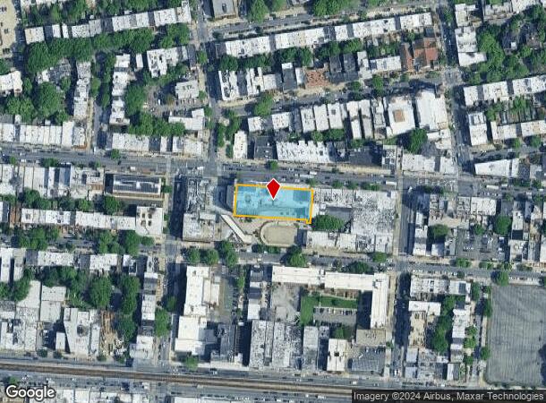  1380 Fulton St, Brooklyn, NY Parcel Map