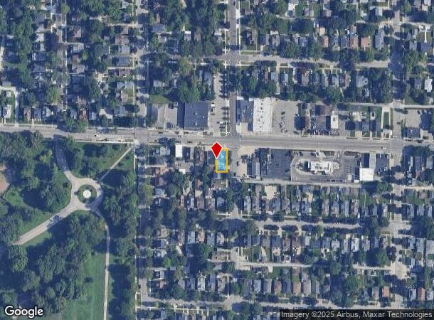  1202 Fulton St W, Grand Rapids, MI Parcel Map