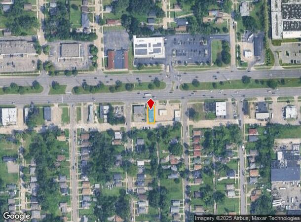 8235 W 8 Mile Rd, Detroit, MI Parcel Map