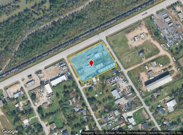 16190 Beaumont Hwy, Houston, TX Parcel Map