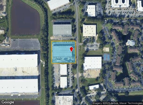 4224 Metric Dr, Winter Park, FL Parcel Map