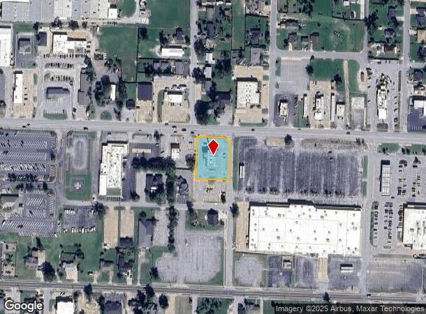  1102 W Walnut St, Rogers, AR Parcel Map