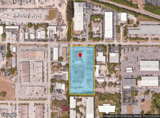  2185 Range Rd, Clearwater, FL Parcel Map