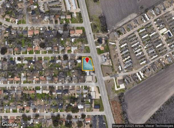 100 Brewster St, Waco, TX Parcel Map