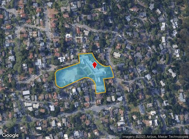 1581 Le Roy Ave, Berkeley, CA Parcel Map