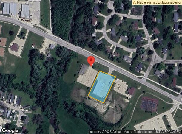  720 E Oak St, Monticello, IA Parcel Map