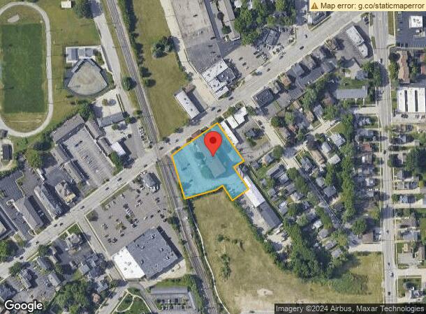  340 N Main St, Plymouth, MI Parcel Map