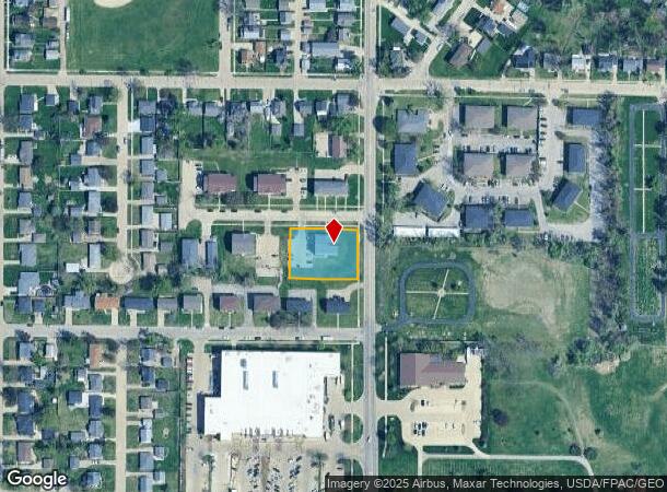  125 20Th Ave Sw, Cedar Rapids, IA Parcel Map