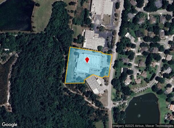  1551 Gunn Hwy, Odessa, FL Parcel Map