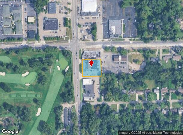  22972 Lahser Rd, Southfield, MI Parcel Map